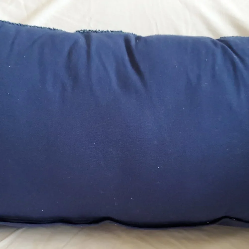 Pier 1 Blue Shaded Threads Pillow